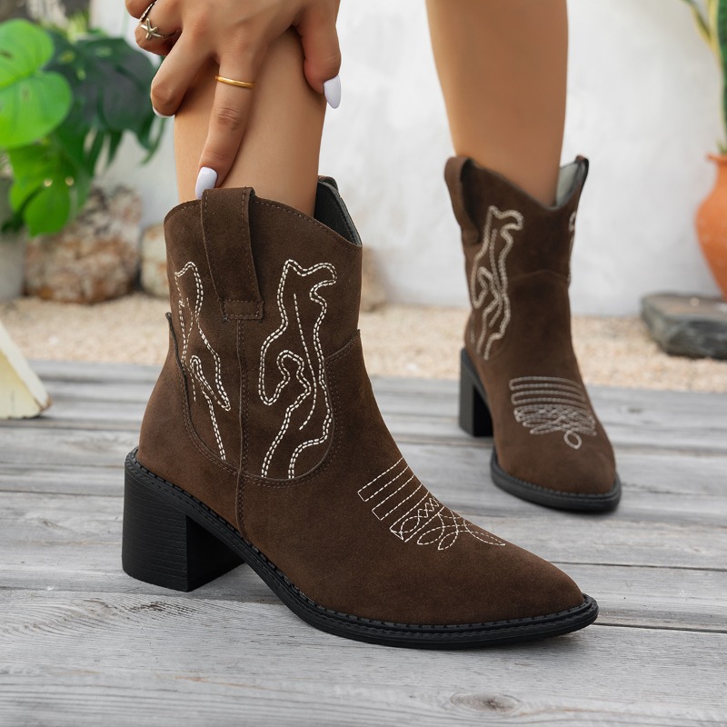 Women'S Fashion Trends Autumn 2025 - Damskie botki do połowy łydki z