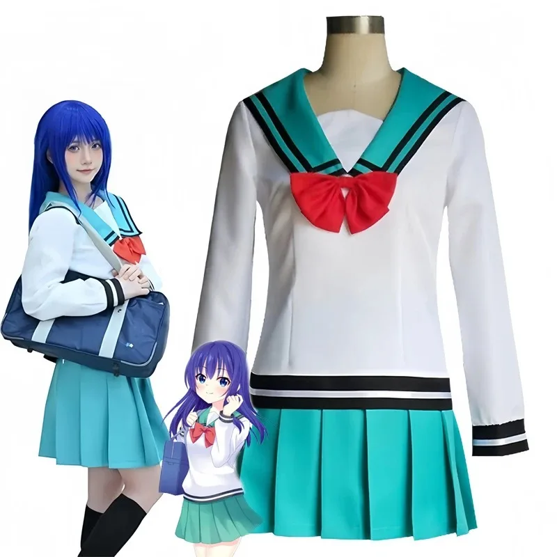 Pleated Skirt Women - Anime Styl Japoński Strój Marynarski Cosplay