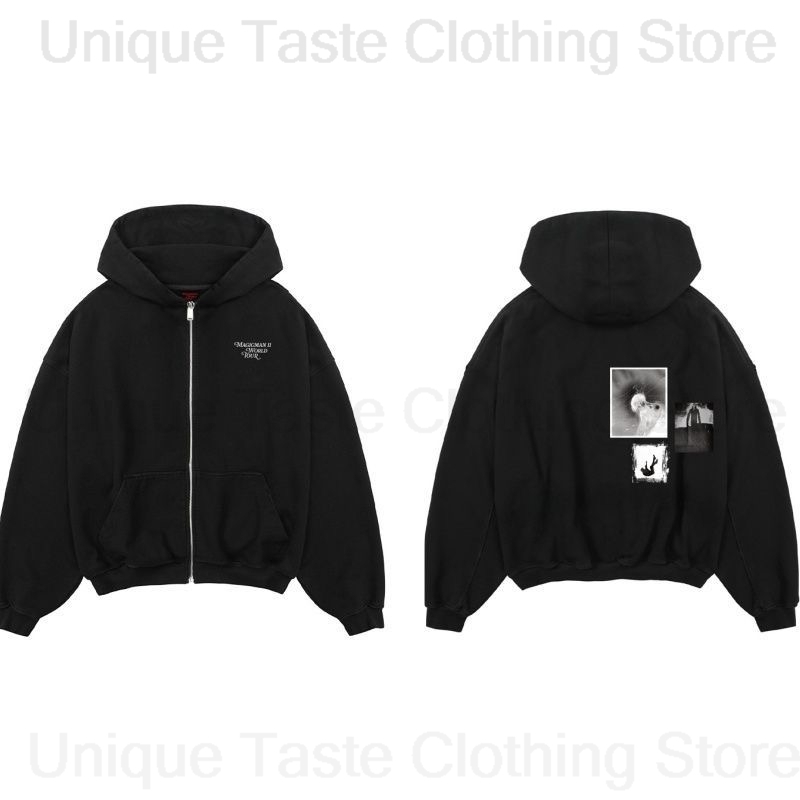 Women'S Fashion Zip Hoodie - Bluza z kapturem Jackson Wang MAGICMAN