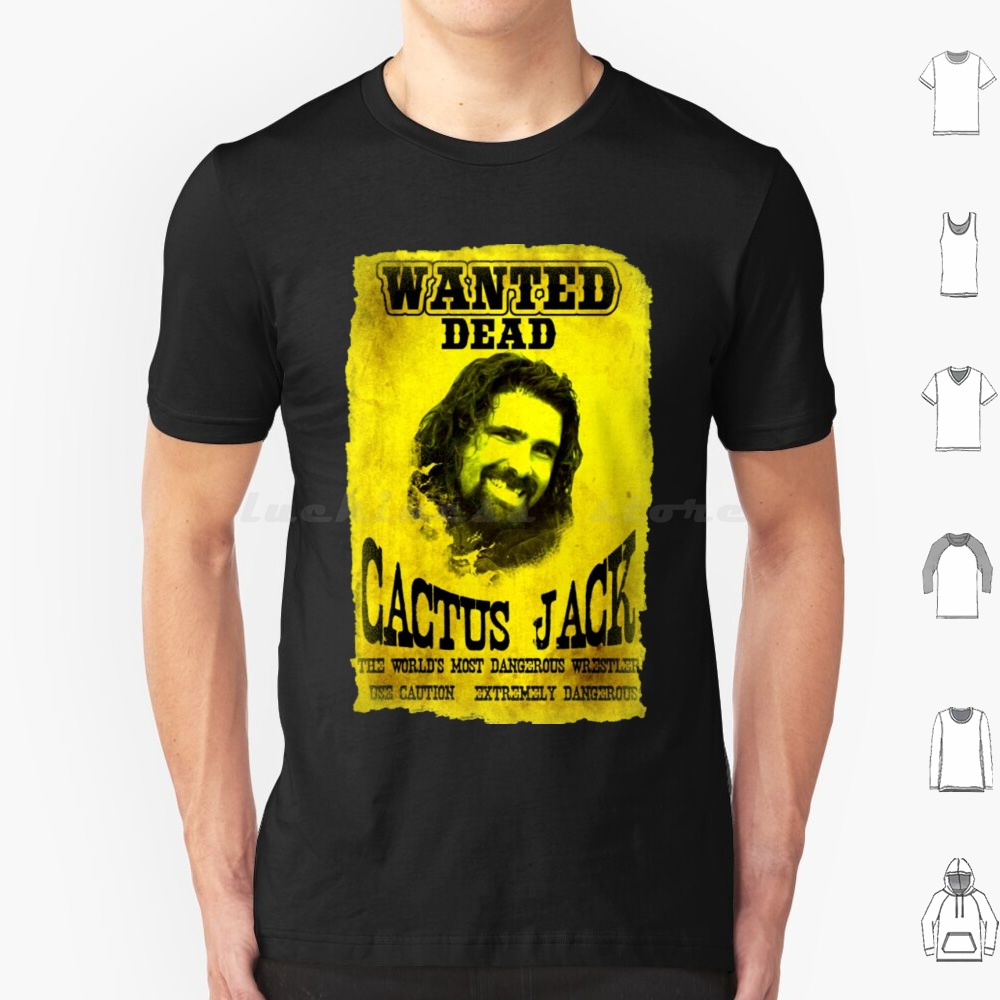 Women Fashion Icon - Koszulka Cactus Jack Wanted Icon Bawełna