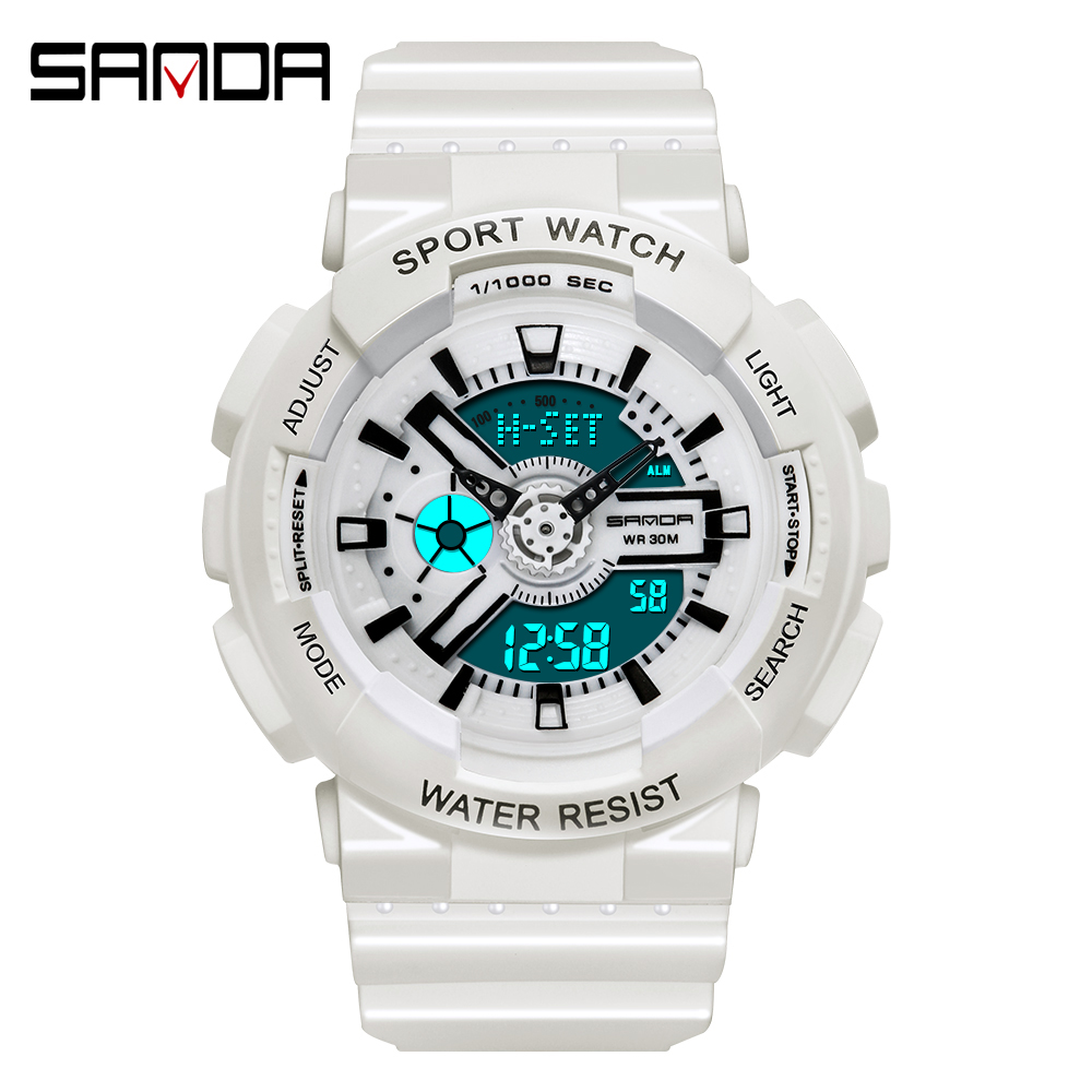 Women'S Fashion Digital Watch - Moda Sanda Top marka odkryty Sport