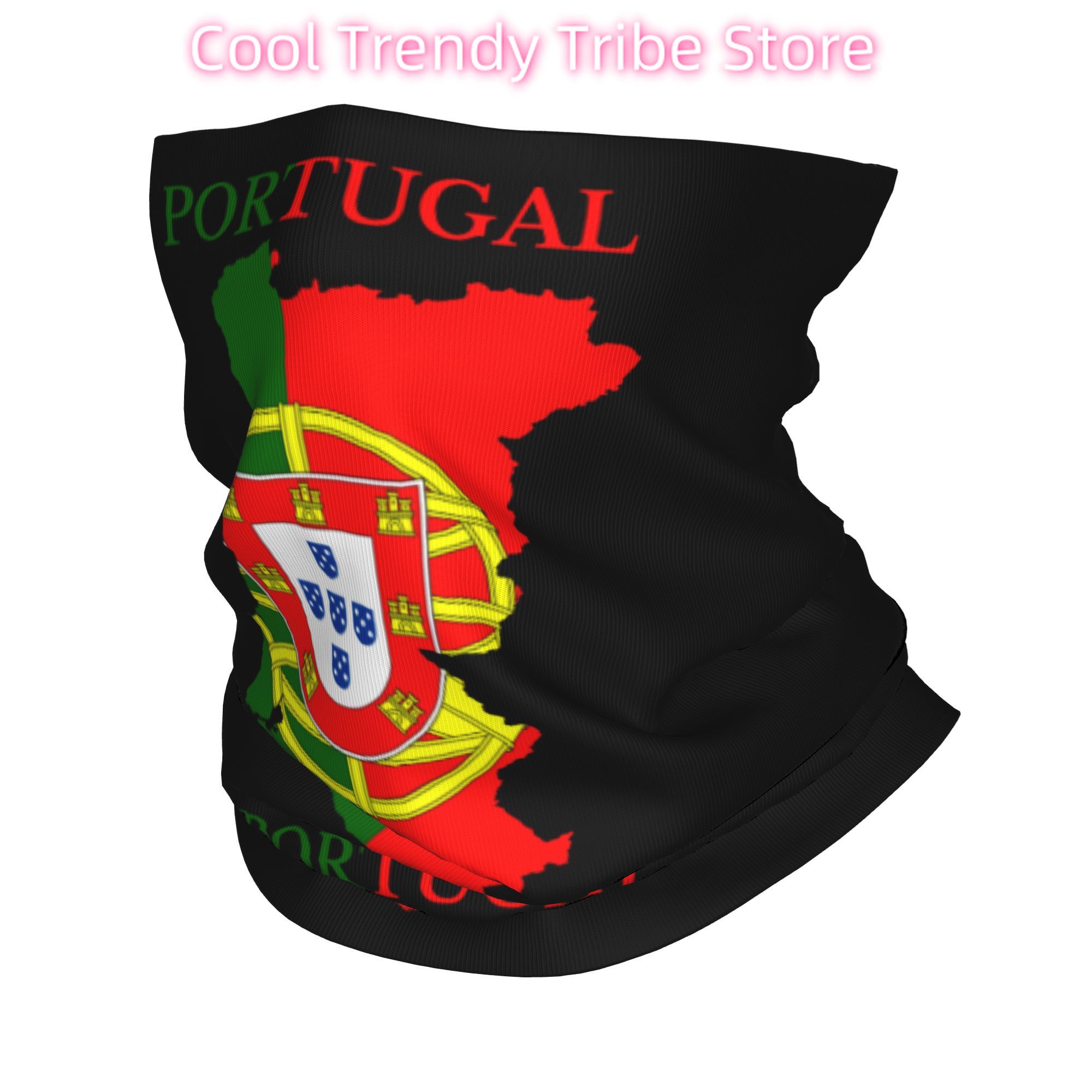 Women'S Fashion Portugal - Bandana na szyję z mapą Portugalii,