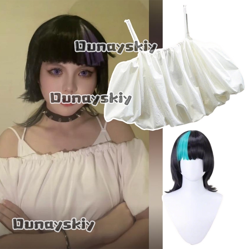 Pleated Skirt Women - aBc01Hoshi Kirara Roro Stroje Cosplay Peruka