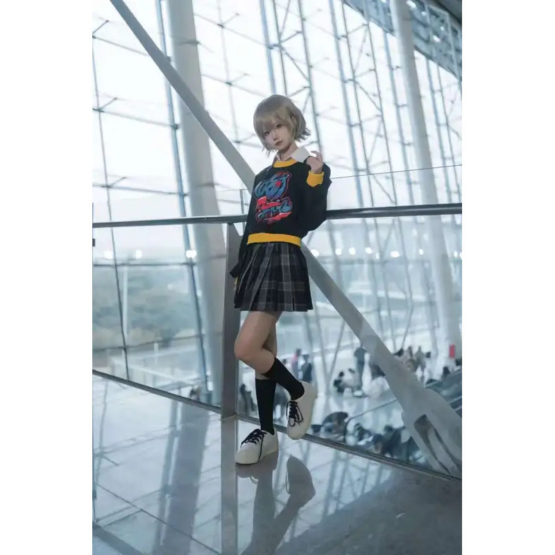 Pleated Skirt Women - DY20Game P5X Strój Cosplay Anime The