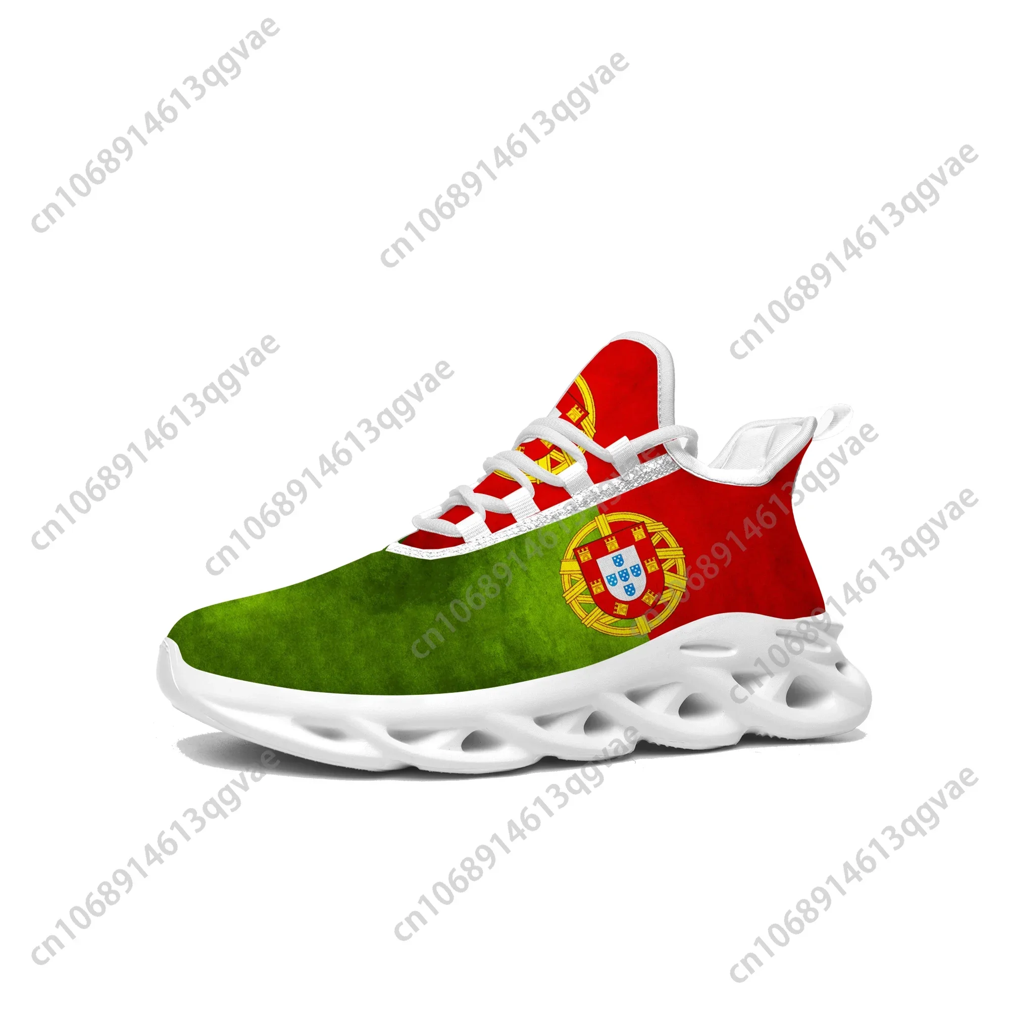 Women'S Fashion Portugal - Buty sportowe Portugal z flagą Portugalii,