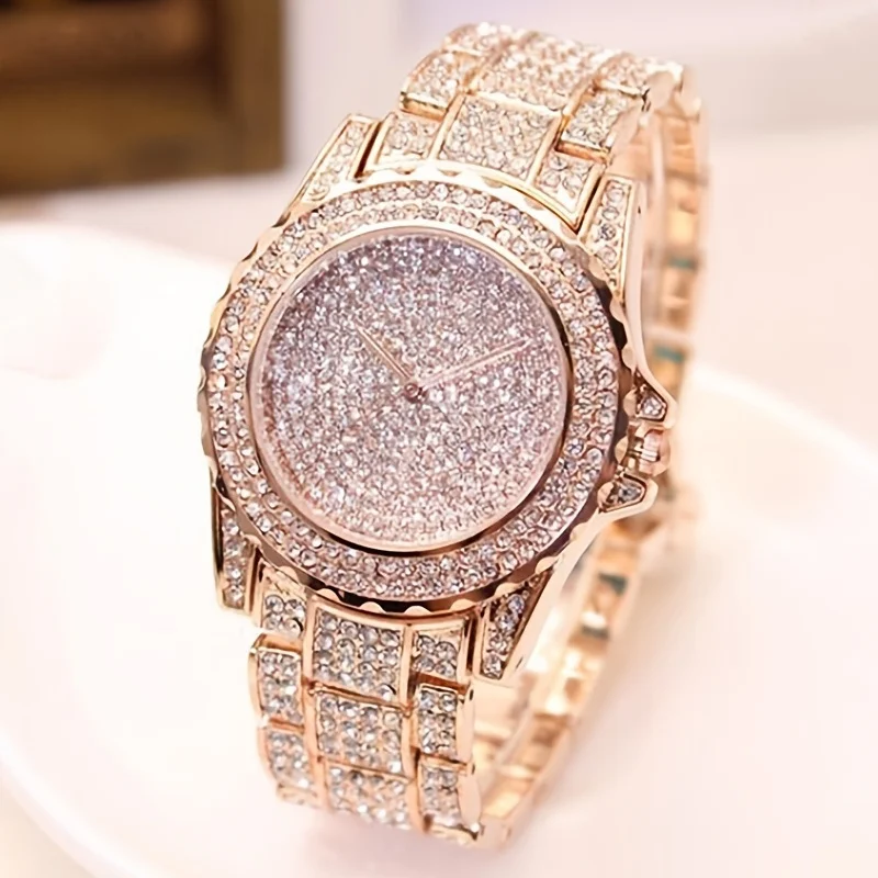 Women'S Fashion Digital Watch - Modne kryształowe zegarki damskie w całości