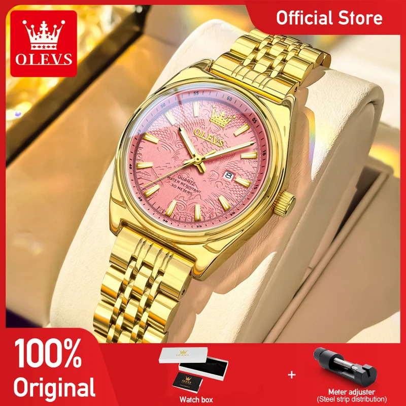 Women'S Fashion Quartz Watch - OLEVS Nowy Zegarek Damski 3703 Elegancki