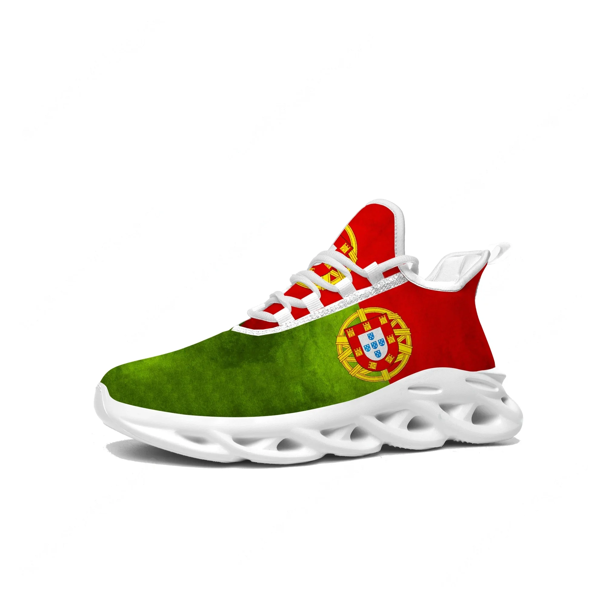 Women'S Fashion Portugal - Buty sportowe Portugal z flagą Portugalii,