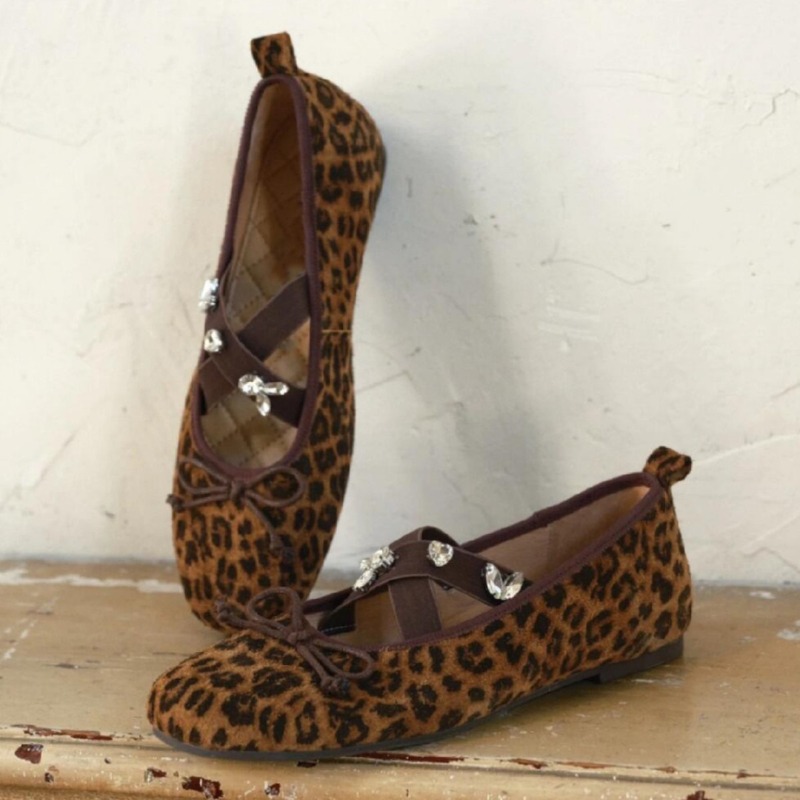 Haftowane baleriny damskie z k – Women'S Fashion Footwear recenzja i cena