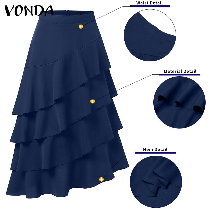 VONDA Plus Size 5XL Damska Dłu – Women'S Fashion Layering recenzja i cena