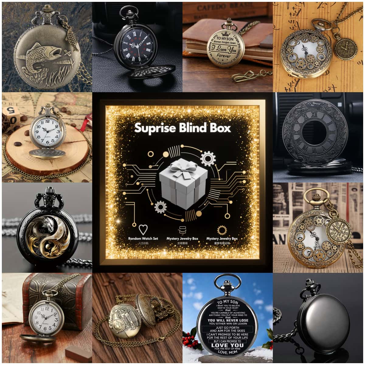 1 szt. Niespodzianka - Tajemni – Women'S Fashion Quartz Watch recenzja i cena