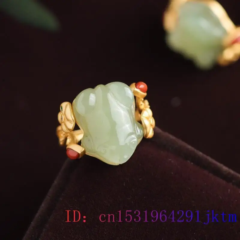 Pierścionki z zielonego jadeit – Women Fashion Rings recenzja i cena