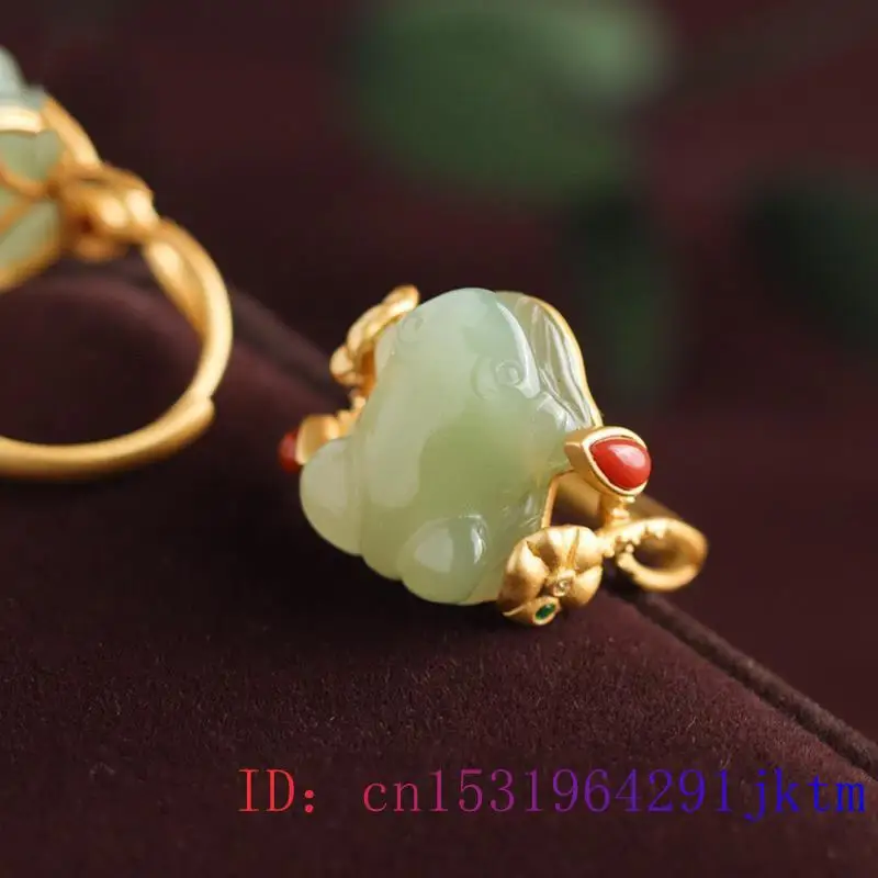 Pierścionki z zielonego jadeit – Women Fashion Rings recenzja i cena