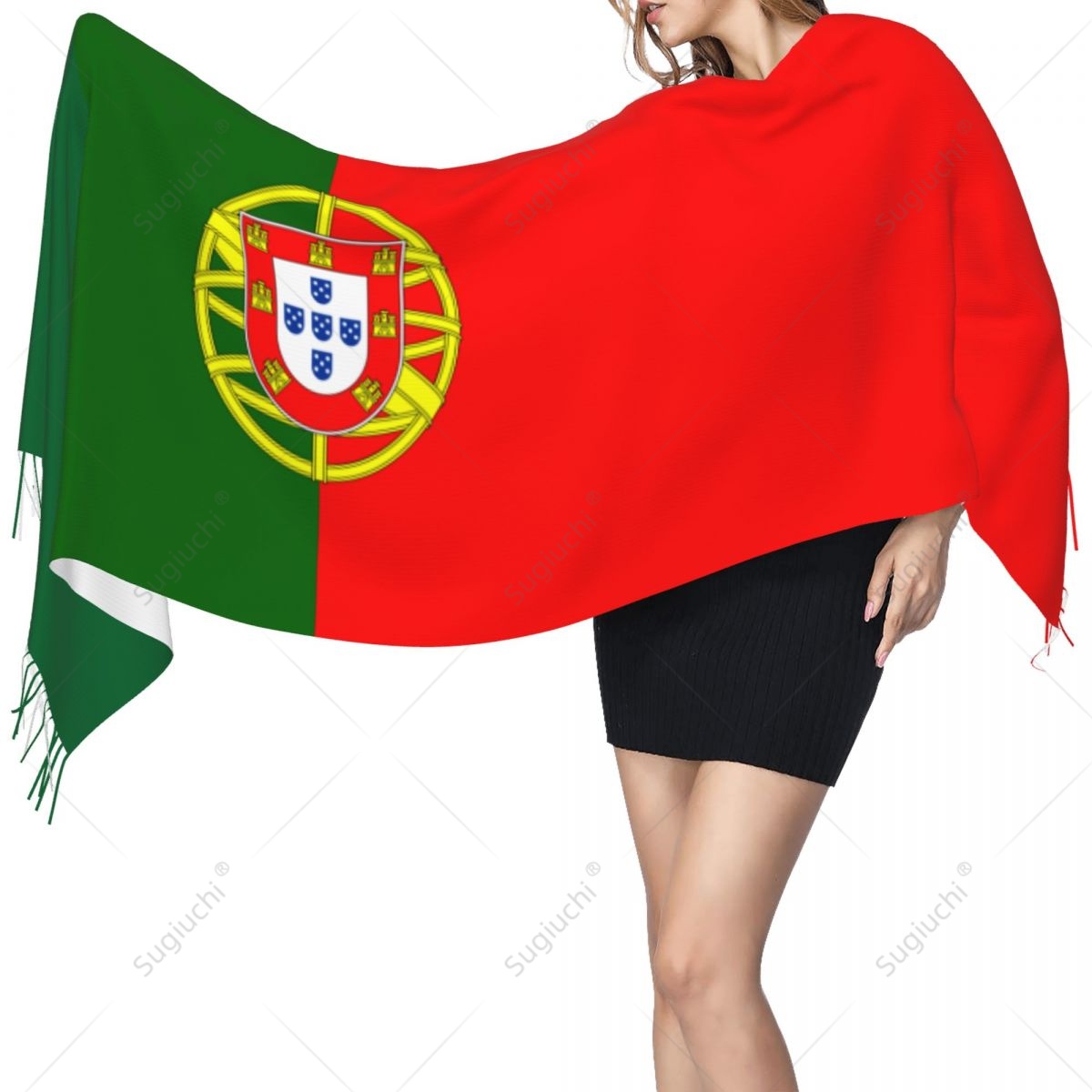 Szalik z flagą Portugalii, pas – Women'S Fashion Portugal recenzja i cena