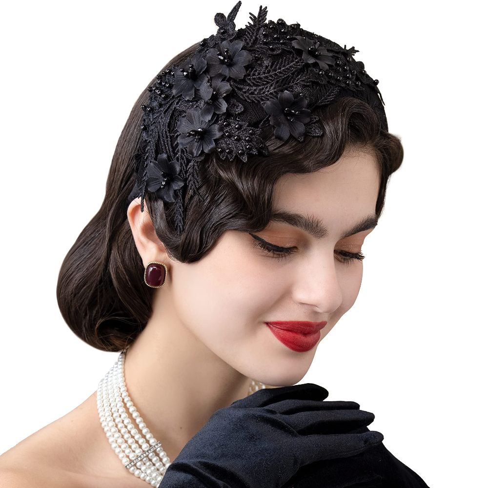 Nowa koronkowa opaska na głowę – Women'S Fashion Of The 50S recenzja i cena