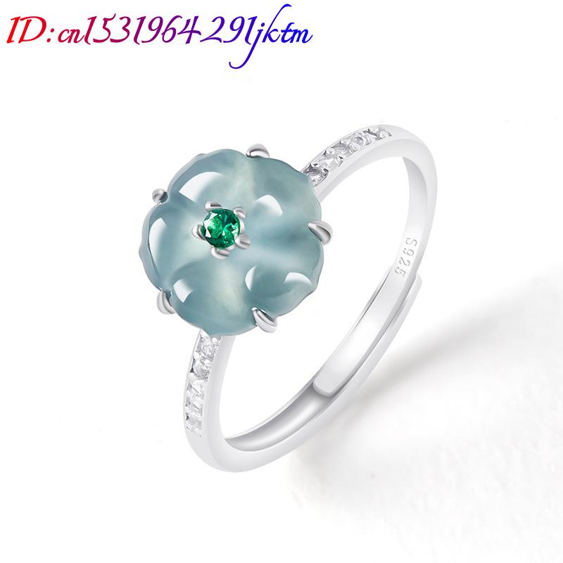Niebieskie pierścionki z jadei – Women Fashion Rings recenzja i cena
