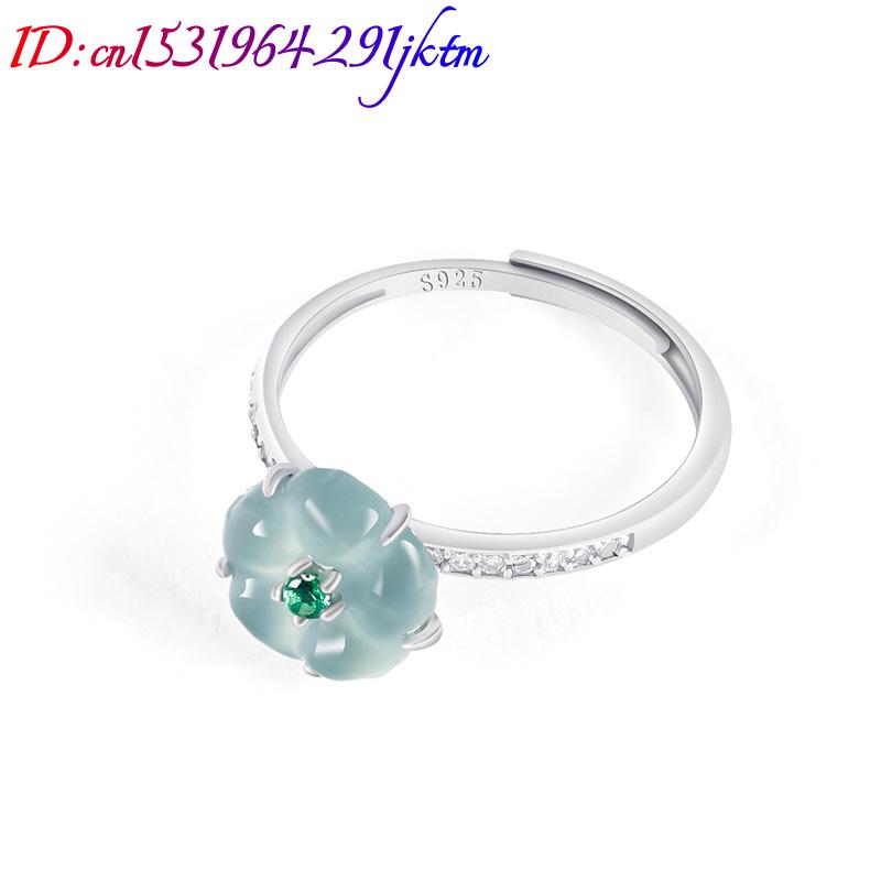 Niebieskie pierścionki z jadei – Women Fashion Rings recenzja i cena