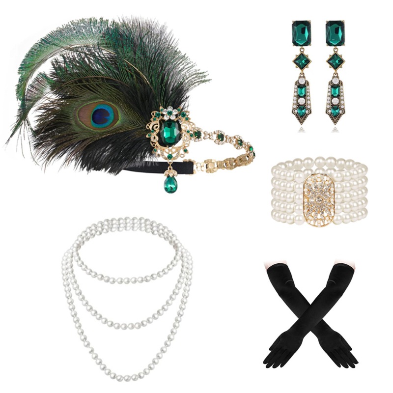 Zestaw akcesoriów Flapper 1920 – Women'S Fashion Roaring 20S recenzja i cena
