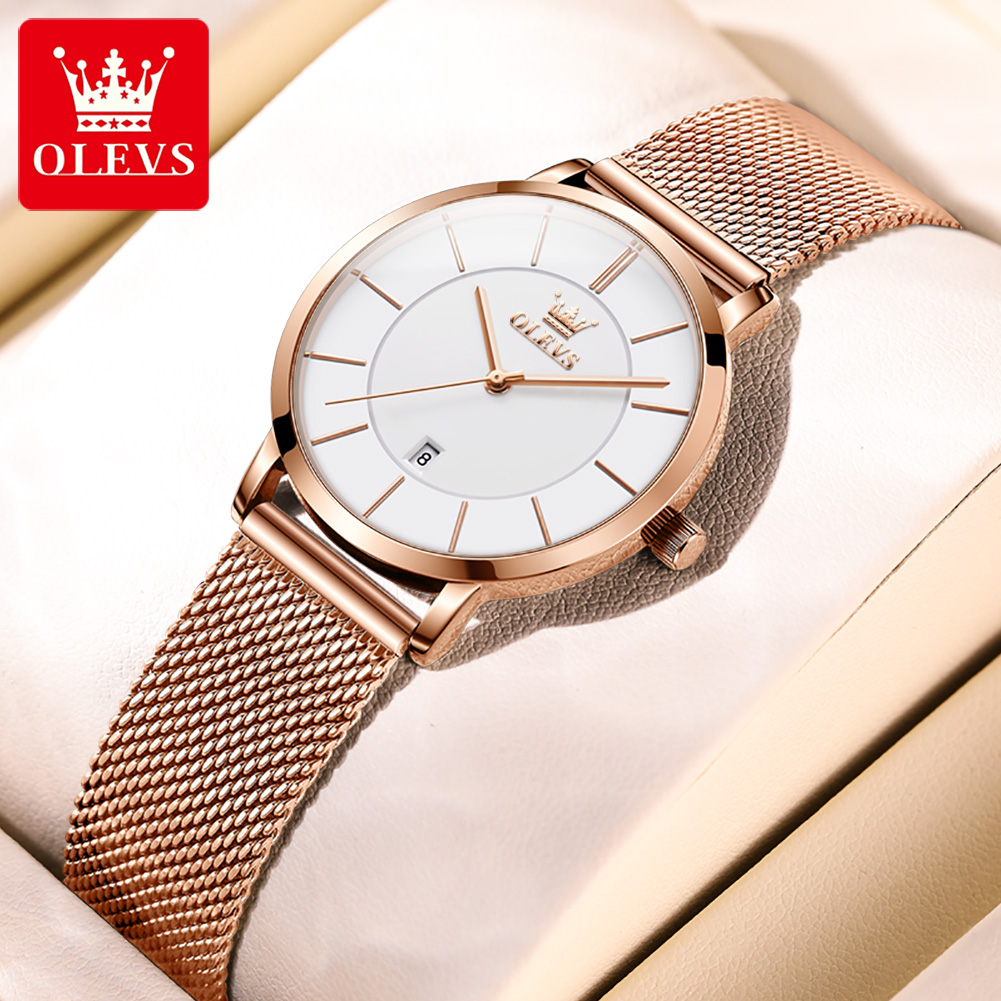 OLEVS Damski Zegarek 5869 Eleg – Women'S Fashion Quartz Watch recenzja i cena