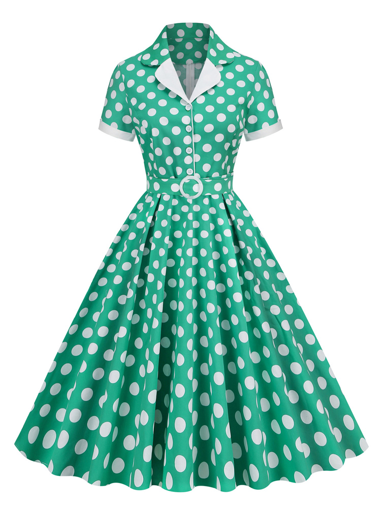 Sukienki Tonval w kropki w sty – Women'S Fashion Of The 50S recenzja i cena