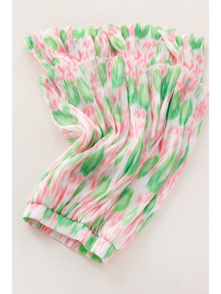 Spódnica szyfonowa w kwiatowy  – Pleated Skirt Women recenzja i cena