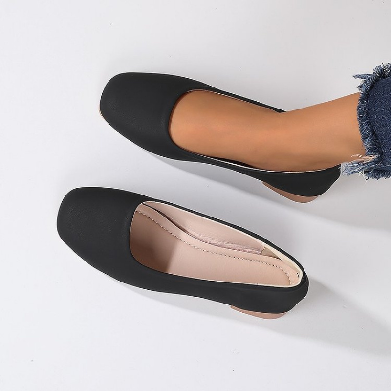 Miękkie skórzane wsuwane buty  – Women'S Fashion Footwear recenzja i cena