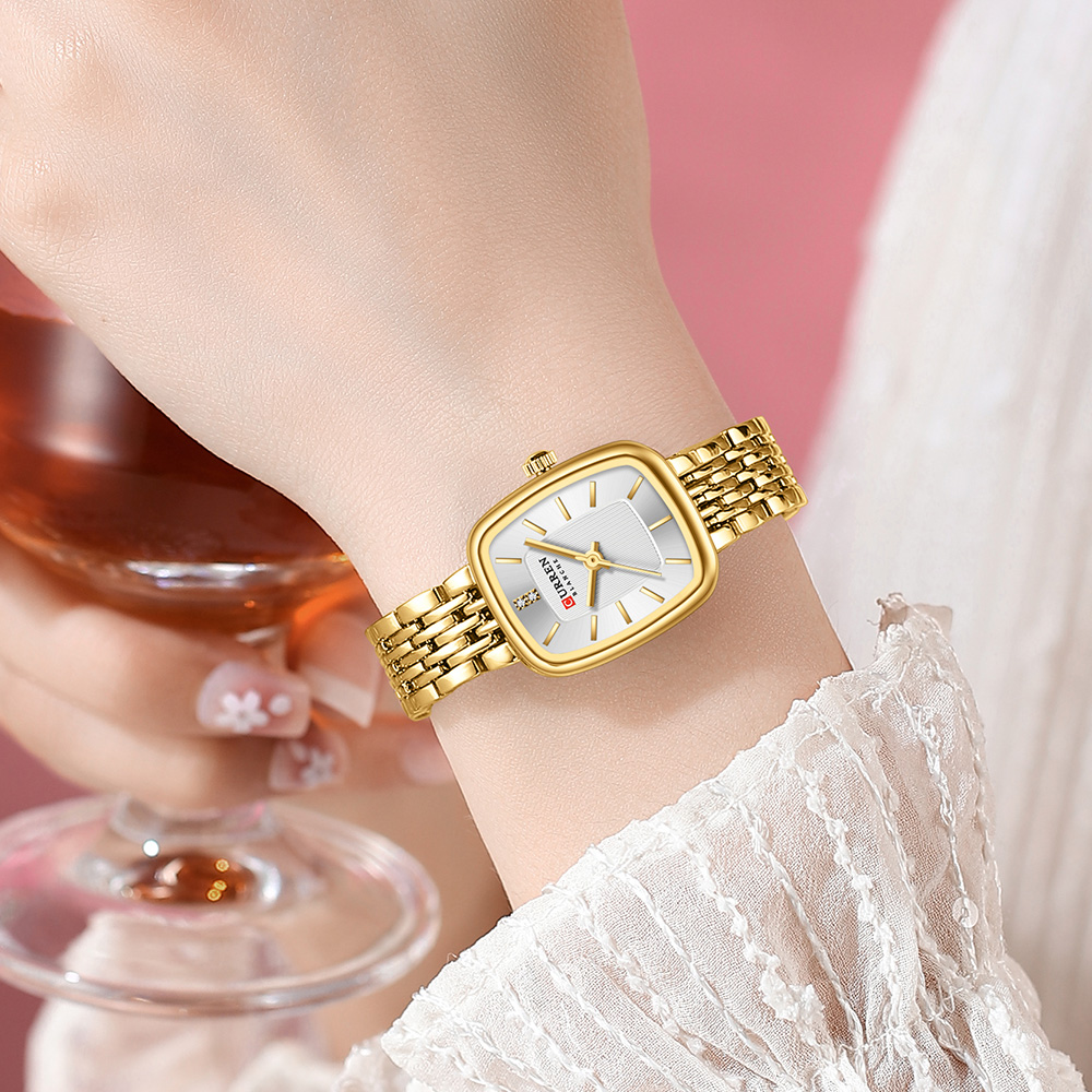 CURREN nowe mody data ze stali – Women'S Fashion Digital Watch recenzja i cena