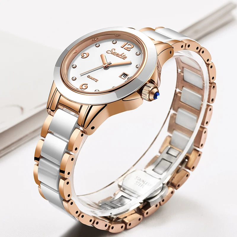 Zegarek damski Sunkta Fashion  – Women'S Fashion Quartz Watch recenzja i cena