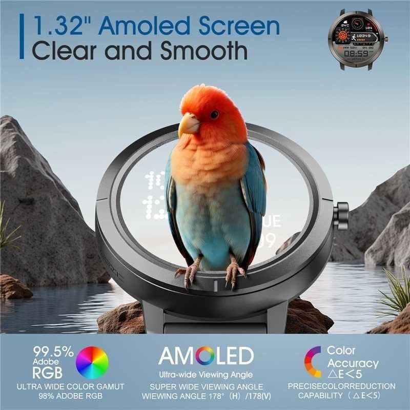 MoriTech Smartwatch GPS AMOLED – Women'S Fashion Retailers recenzja i cena