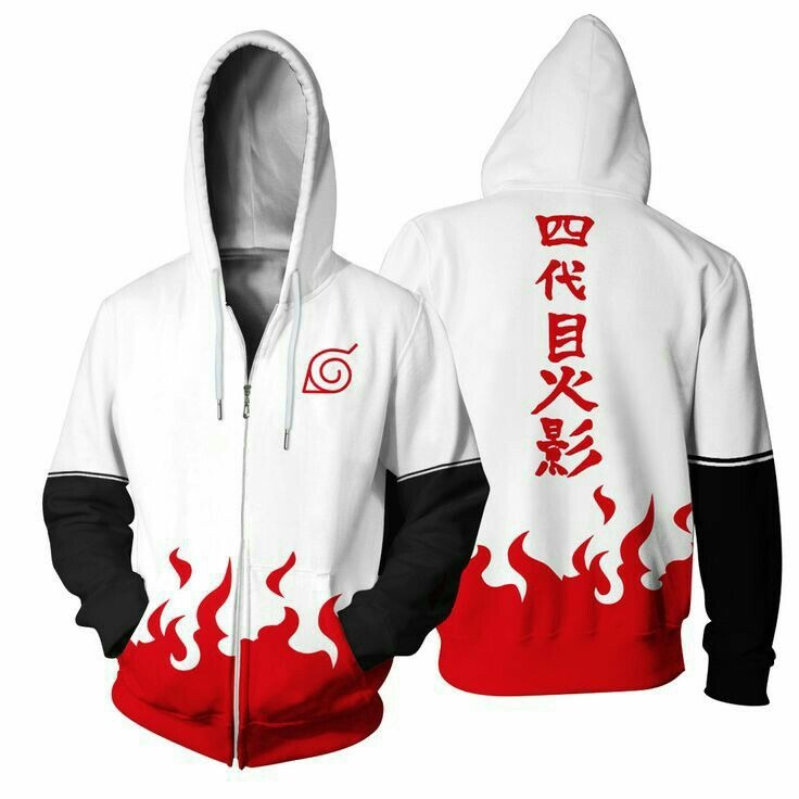 Bluza z kapturem Naruto 4. Hok – Women'S Fashion Zip Hoodie recenzja i cena