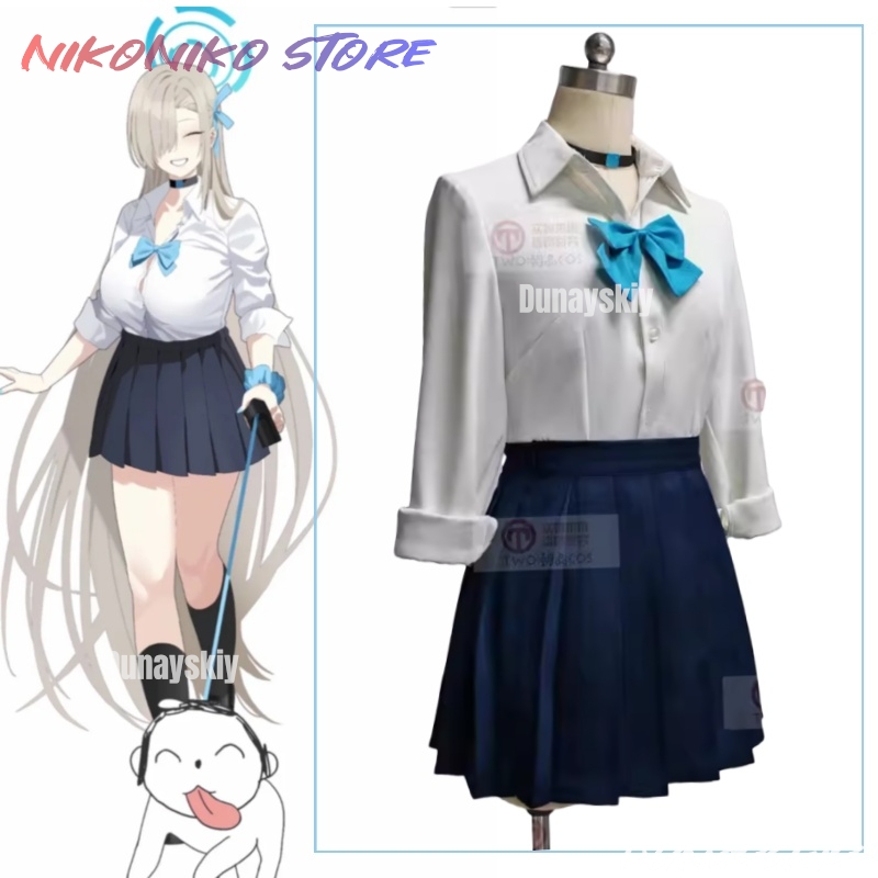 Kostium Cosplay Ichinose Asuna – Pleated Skirt Women recenzja i cena