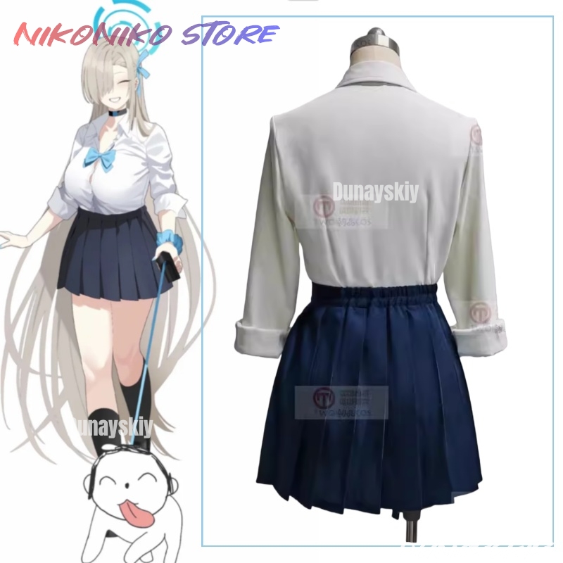 Kostium Cosplay Ichinose Asuna – Pleated Skirt Women recenzja i cena