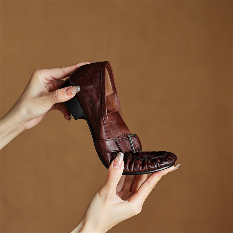 New Autumn Genuine Leather Wom – Women'S Fashion Footwear recenzja i cena