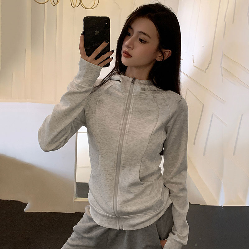 Damska sportowa kurtka z kaptu – Women'S Fashion Zip Hoodie recenzja i cena