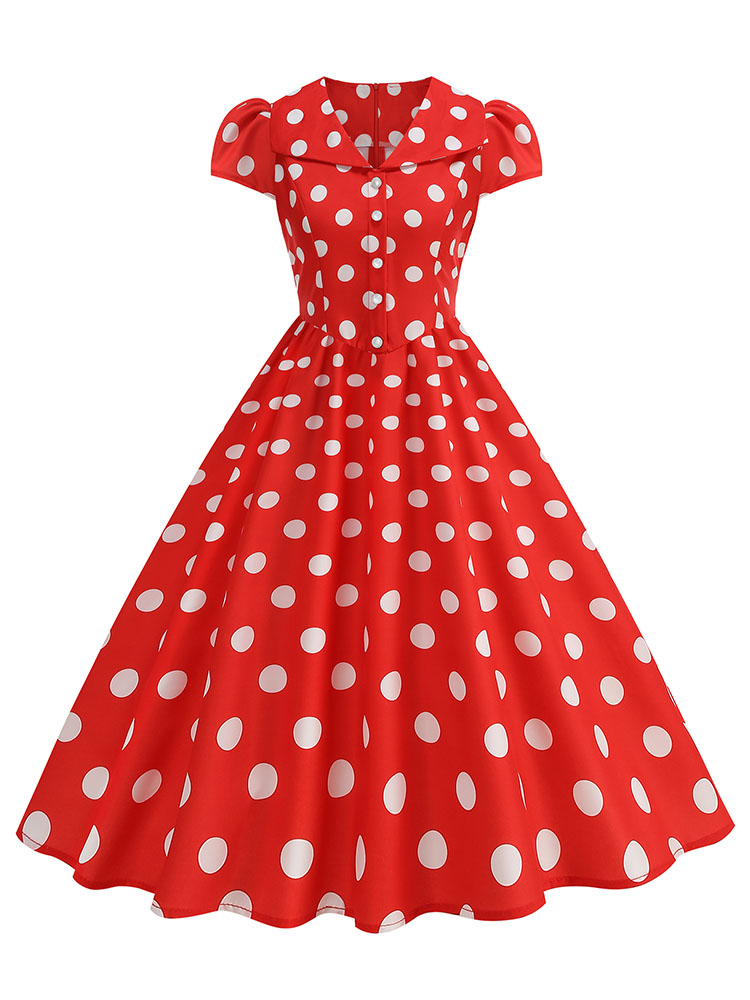 Damska letnia sukienka w kropk – Women'S Fashion Of The 50S recenzja i cena
