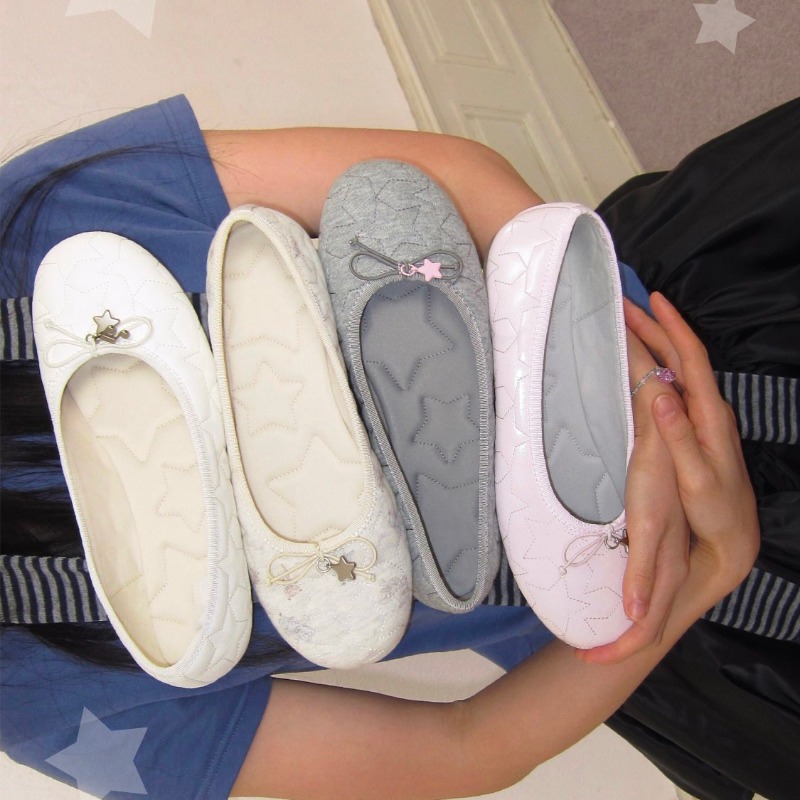 Baletki z kokardkami - Nowy st – Women'S Fashion Footwear recenzja i cena