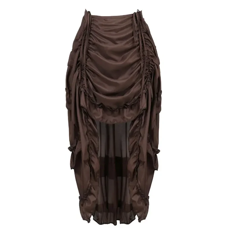 Spódnice steampunk damskie got – Pleated Skirt Women recenzja i cena