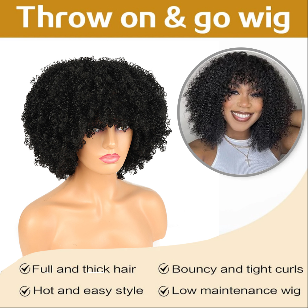 Peruki syntetyczne afro kinky  – Women Fashion Icon recenzja i cena