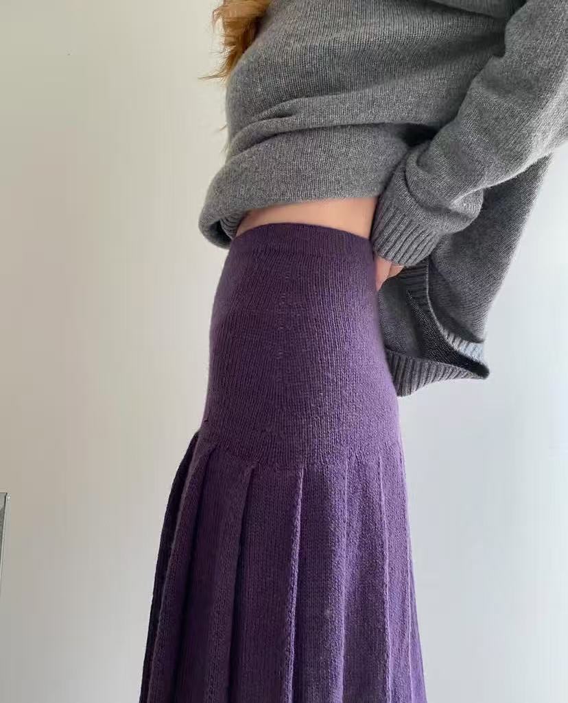 Spódnica damska z wysokim stan – Pleated Skirt Women recenzja i cena