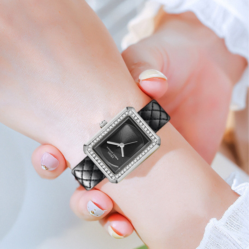 Zegarek damski skórzany prosto – Women'S Fashion Digital Watch recenzja i cena