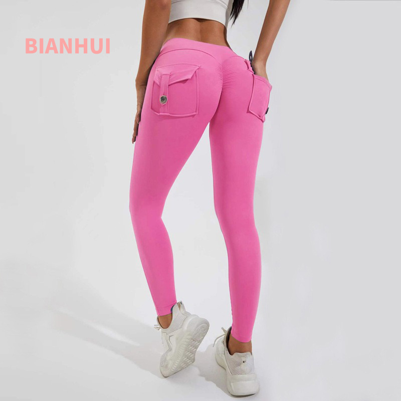 BIANHUI Legginsy Fitness Damsk – High Waist Leggings recenzja i cena
