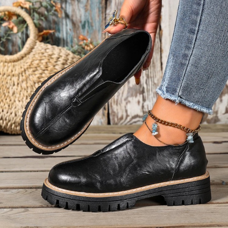 Damskie buty w stylu retro bry – Women'S Fashion Loafers recenzja i cena