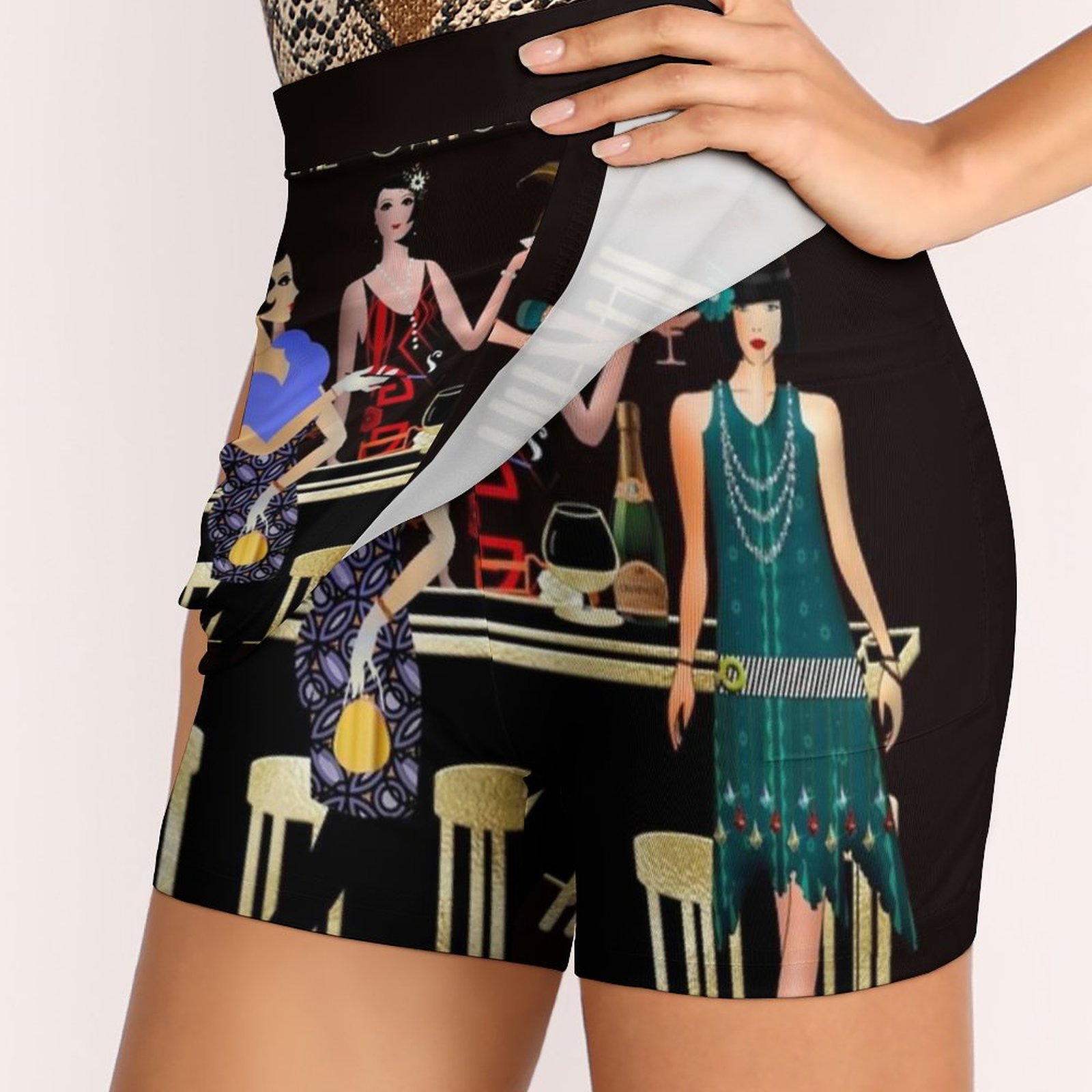 Spódnice Era Gatsby Moda damsk – Women'S Fashion Roaring 20S recenzja i cena