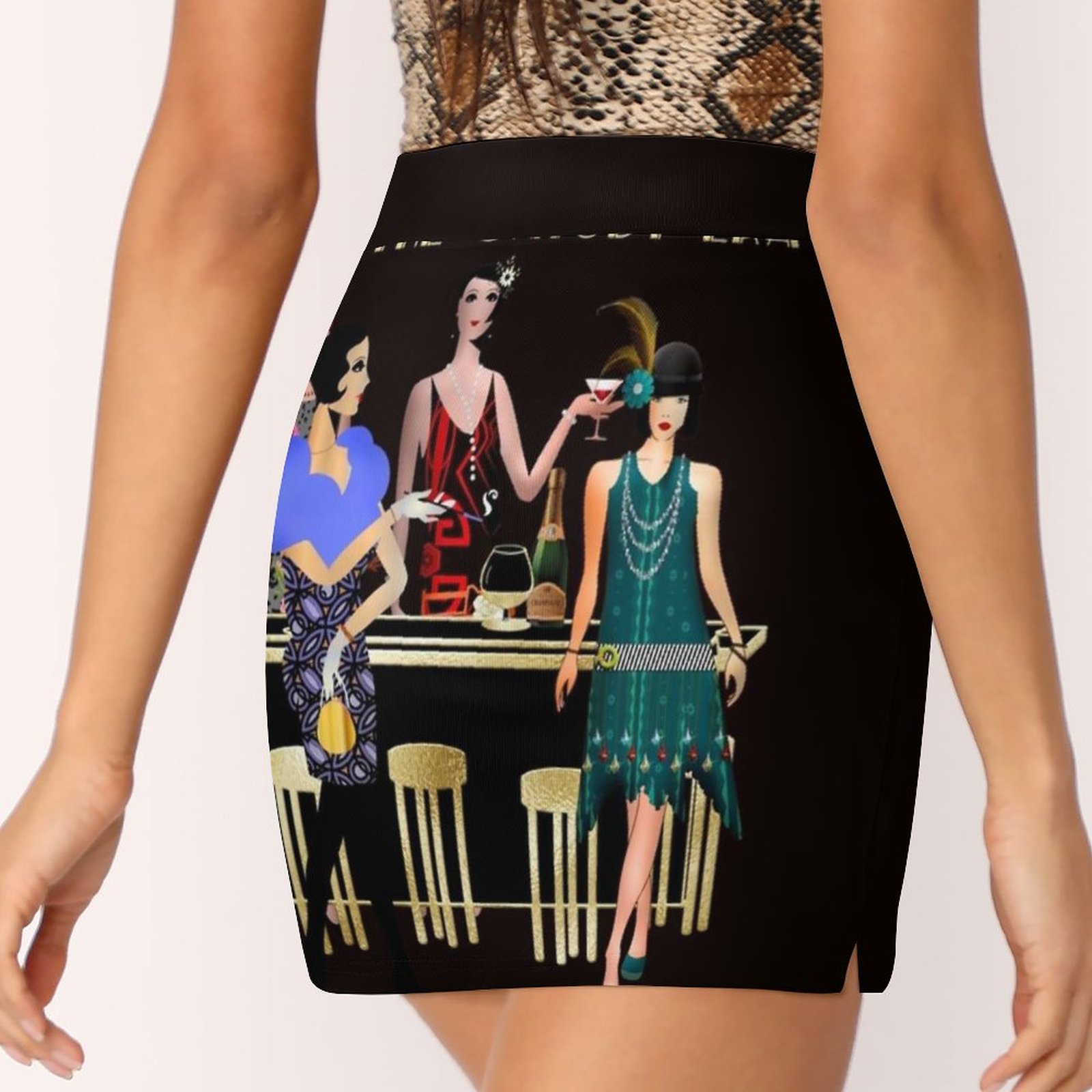 Spódnice Era Gatsby Moda damsk – Women'S Fashion Roaring 20S recenzja i cena