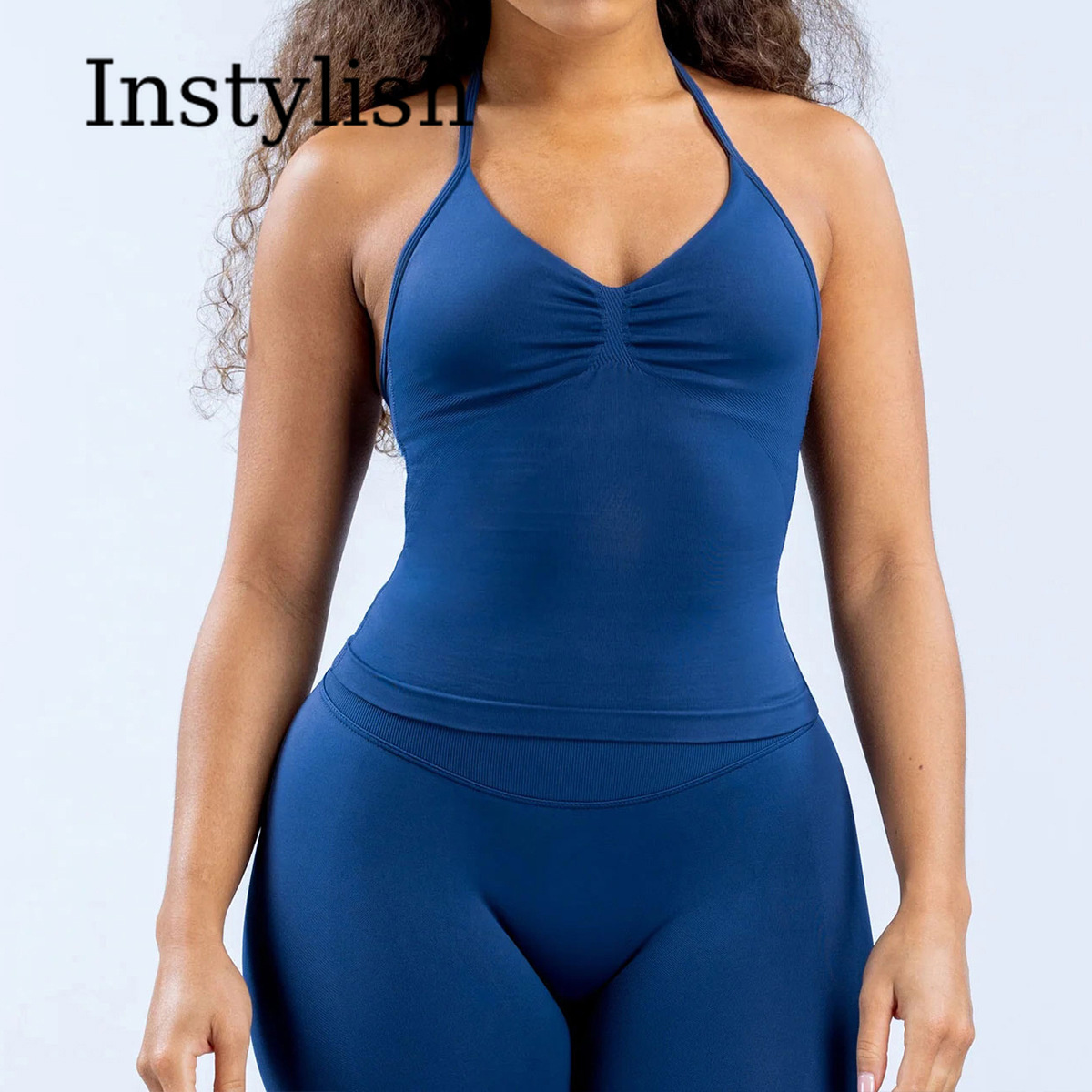 Damski Bezszwowy Zestaw do Jog – High Waist Leggings recenzja i cena