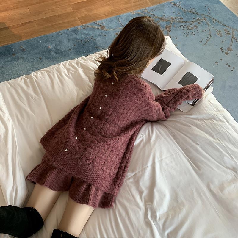 Zestaw PremiumKoreanWinterStyl – Pleated Skirt Women recenzja i cena