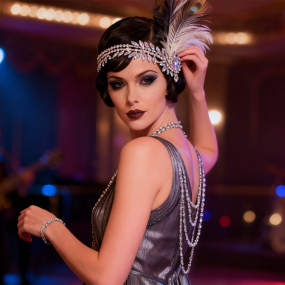 Opaska do włosów w stylu Wielk – Women'S Fashion Roaring 20S recenzja i cena
