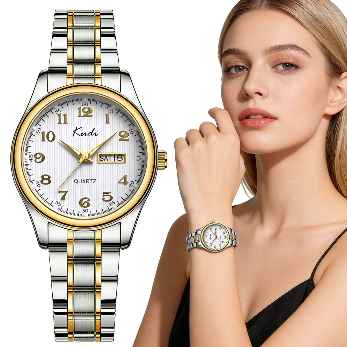 Modny zegarek damski do pracy, – Women'S Fashion Digital Watch recenzja i cena