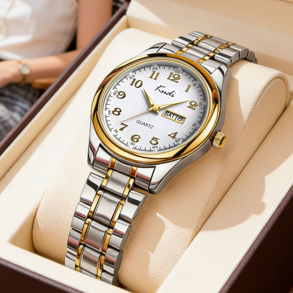 Modny zegarek damski do pracy, – Women'S Fashion Digital Watch recenzja i cena