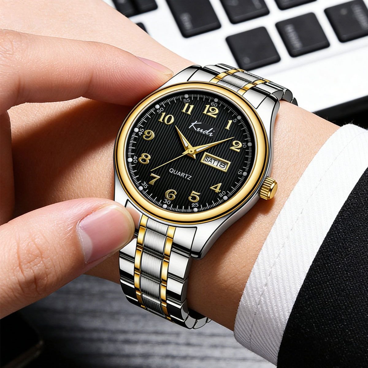 Modny zegarek damski do pracy, – Women'S Fashion Digital Watch recenzja i cena